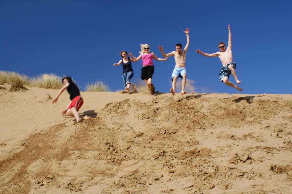 sand dunes