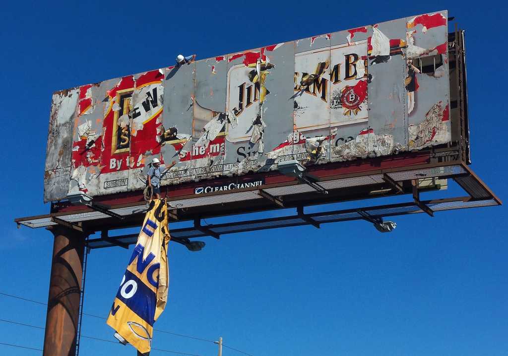 old billboard