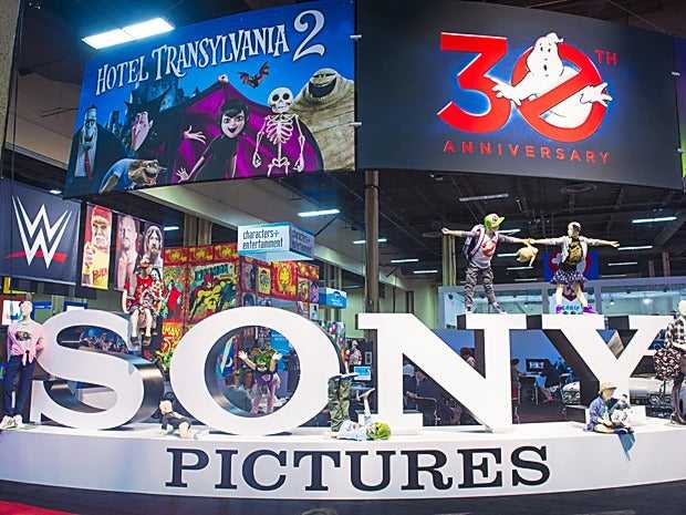 sony pictures booth
