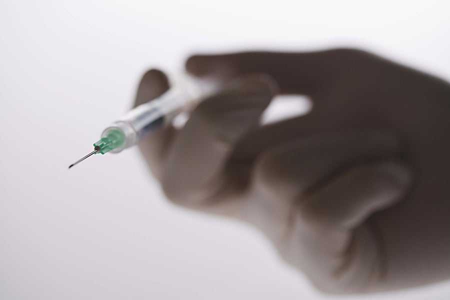 syringe needle